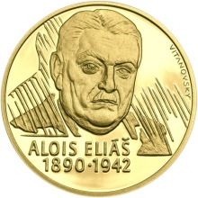 Alois Eliáš - 1/2 Oz zlato Proof