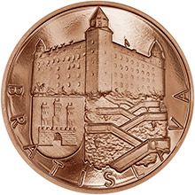 Bratislava - 1 Oz Měď b.k.