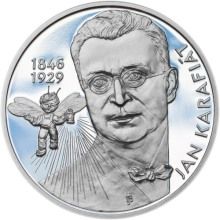 Jan Karafiát - Broučci - stříbro 1 Oz proof