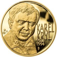 Karel Kryl - 70 - 1/2 Oz zlato Proof