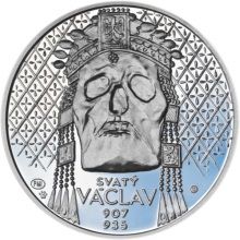 Relikvie sv. Václava - II. - 1 Oz Ag Proof