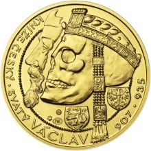 Relikvie sv. Václava - I. -  1 Oz zlato b.k.