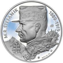 Milan Rastislav Štefánik - 1 Oz stříbro Proof