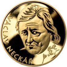 Václav Neckář - zlato 1 Oz Proof