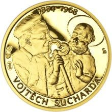 Vojtěch Sucharda - zlato Proof