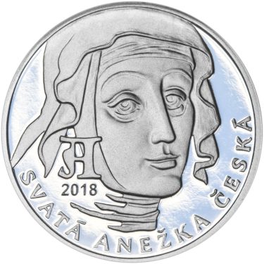 Náhled Averzní strany - 2018 - Proof - Svatoanežské dukáty - 1 dukát Ag