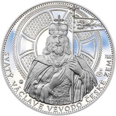 Náhled Averzní strany - 2014 - Proof - Svatováclavské dukáty - 5 dukát Ag