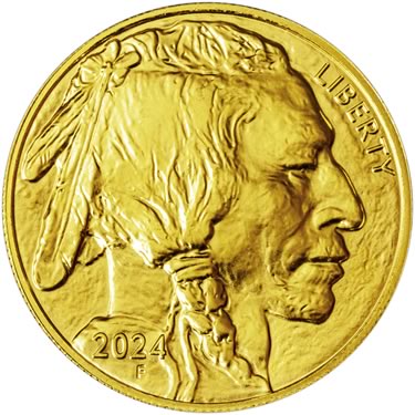 Náhled Averzní strany - 1 OZ American Buffalo Gold Unc.