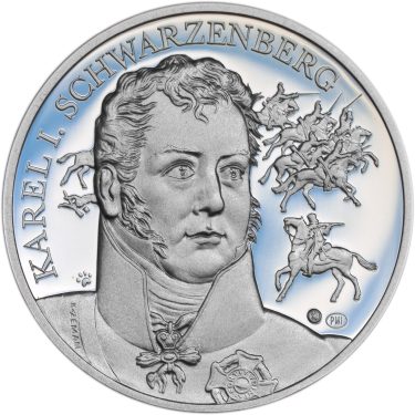 Náhled Averzní strany - Bitva národů u Lipska - 200. výročí Ag proof