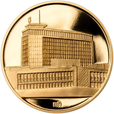 Náhled Averzní strany - ČT-Kavčí hory 1 Oz Au Proof