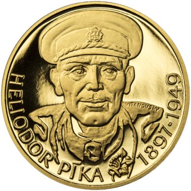 Náhled Averzní strany - Heliodor Píka - zlato 1/2 Oz Proof