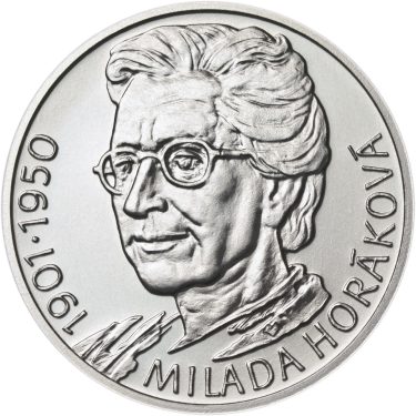 Náhled Averzní strany - Milada Horáková - stříbro malá b.k.