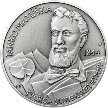 Náhled Averzní strany - Nad Tatrou sa blýska - 1 Oz stříbro patina