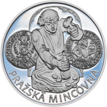 Náhled Averzní strany - Pražská mincovna - stříbro 28mm Proof