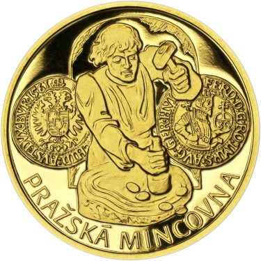 Náhled Averzní strany - Pražská mincovna - zlato 1 Oz Proof