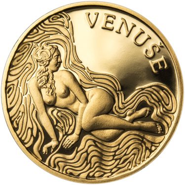 Náhled Averzní strany - Venuše zlato 2 Oz Proof